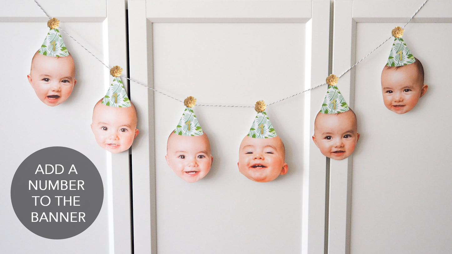 Personalised Banner - Jungle Gold