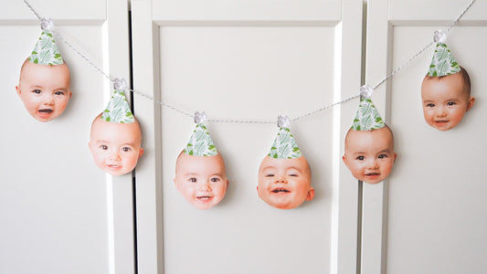 Personalised Banner - Jungle Silver