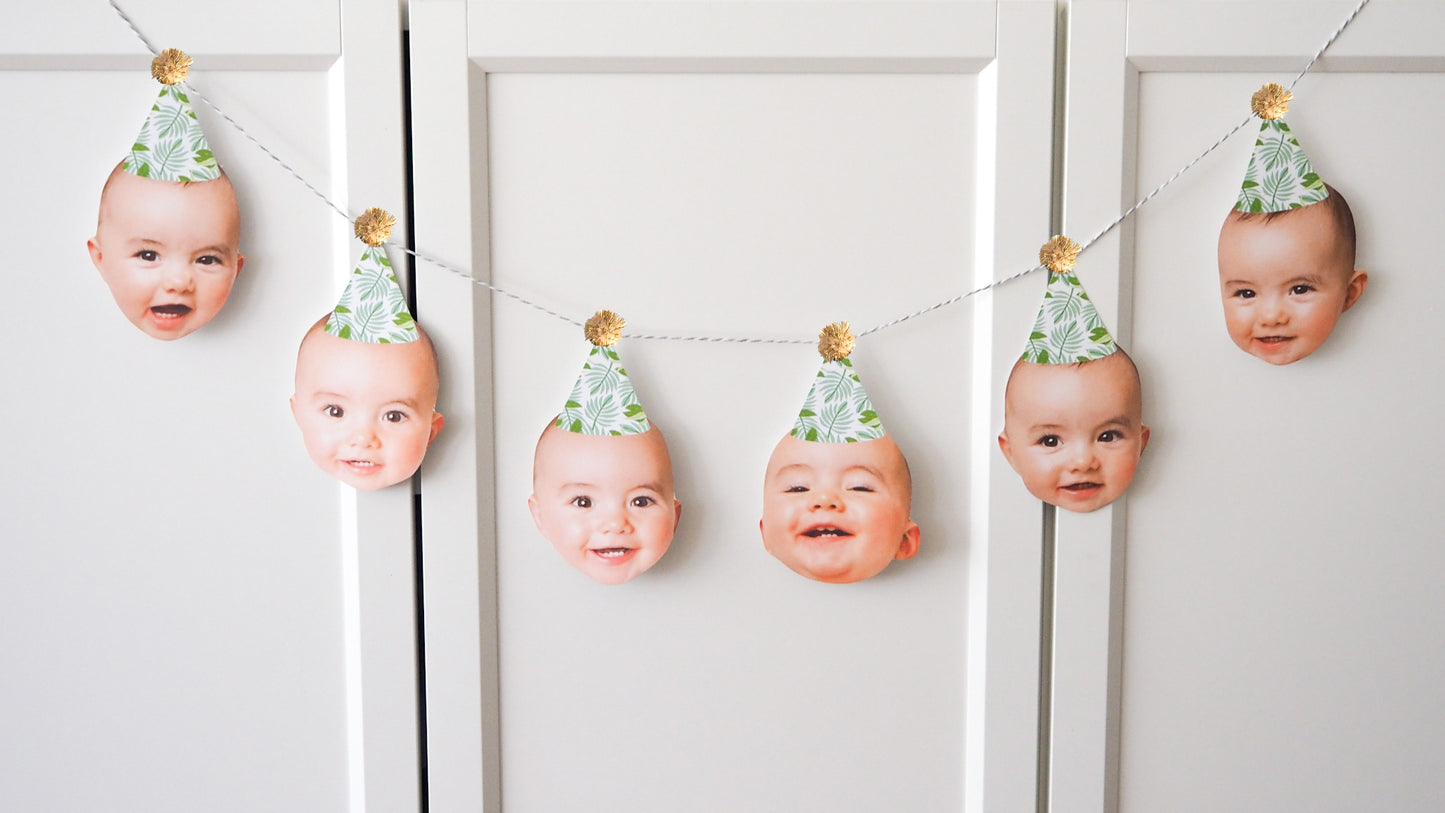 Personalised Banner - Jungle Gold