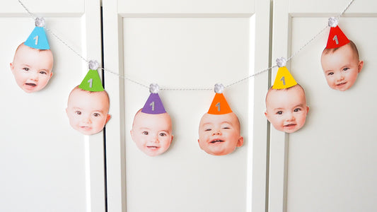 Personalised Banner- Rainbow Silver