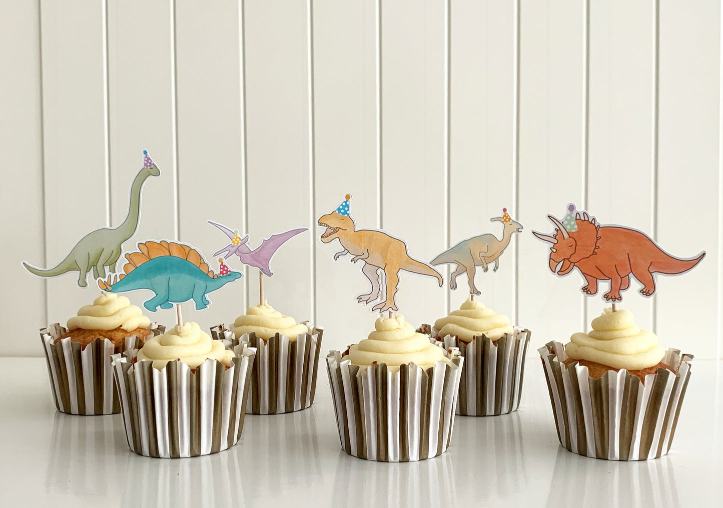 Dino Cupcake Topper