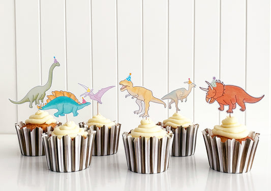 Dino Cupcake Topper