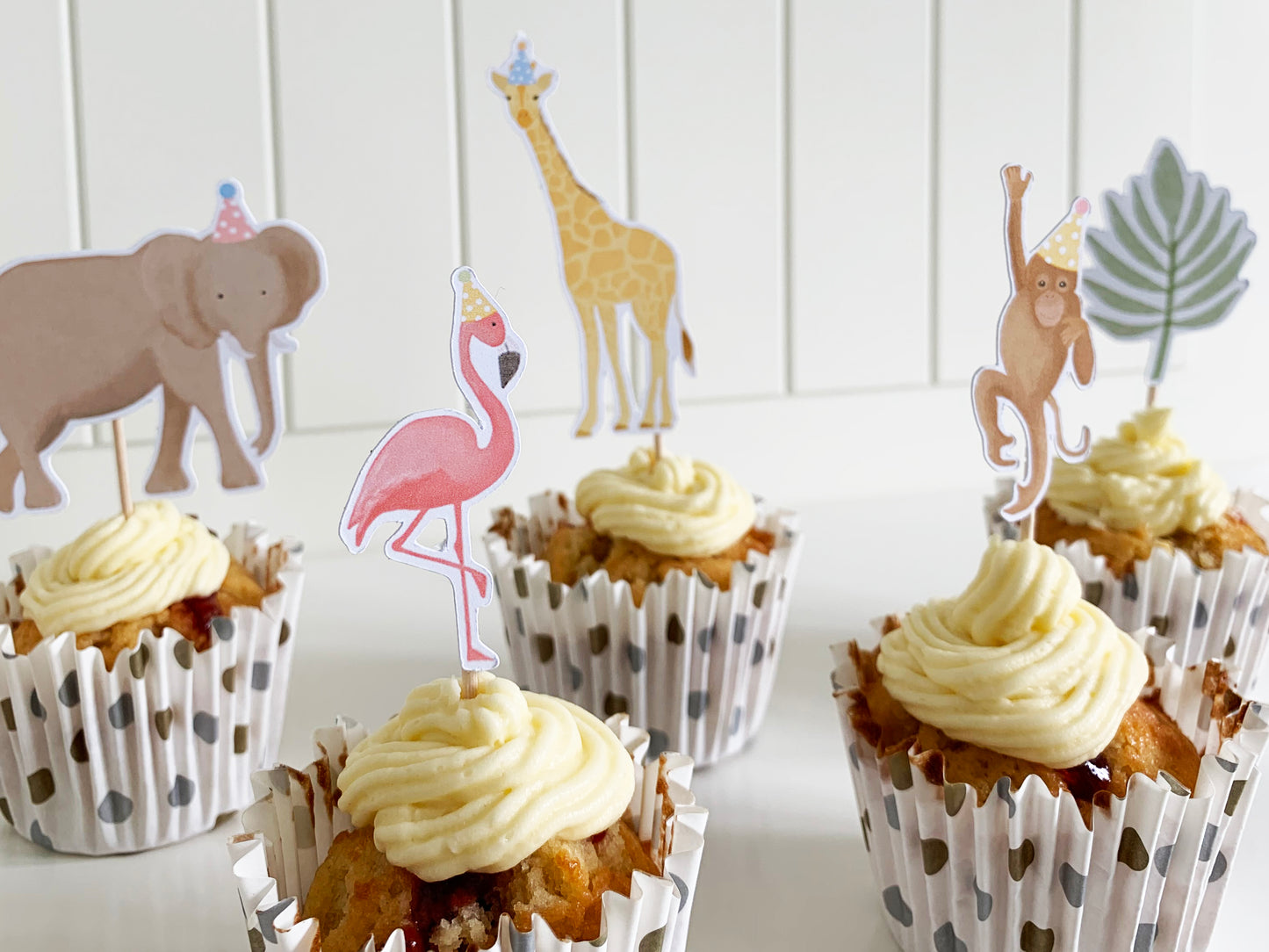 Jungle Cupcake Topper