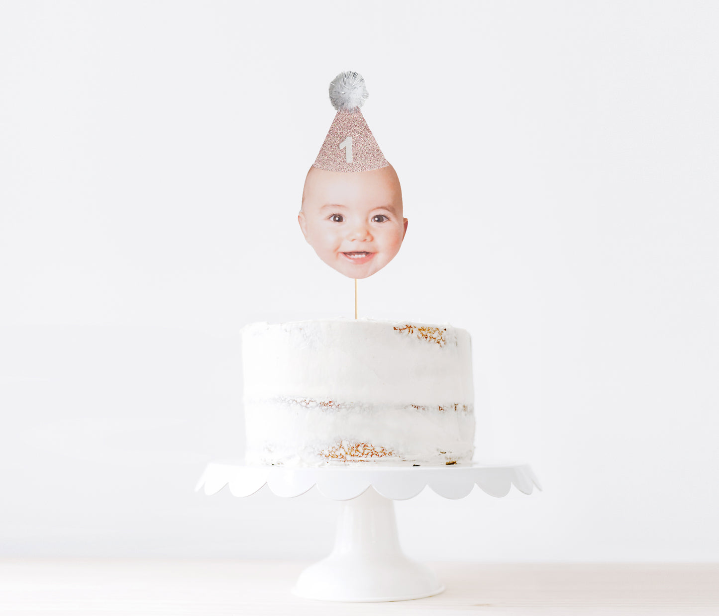 Giant Face Topper - Pink