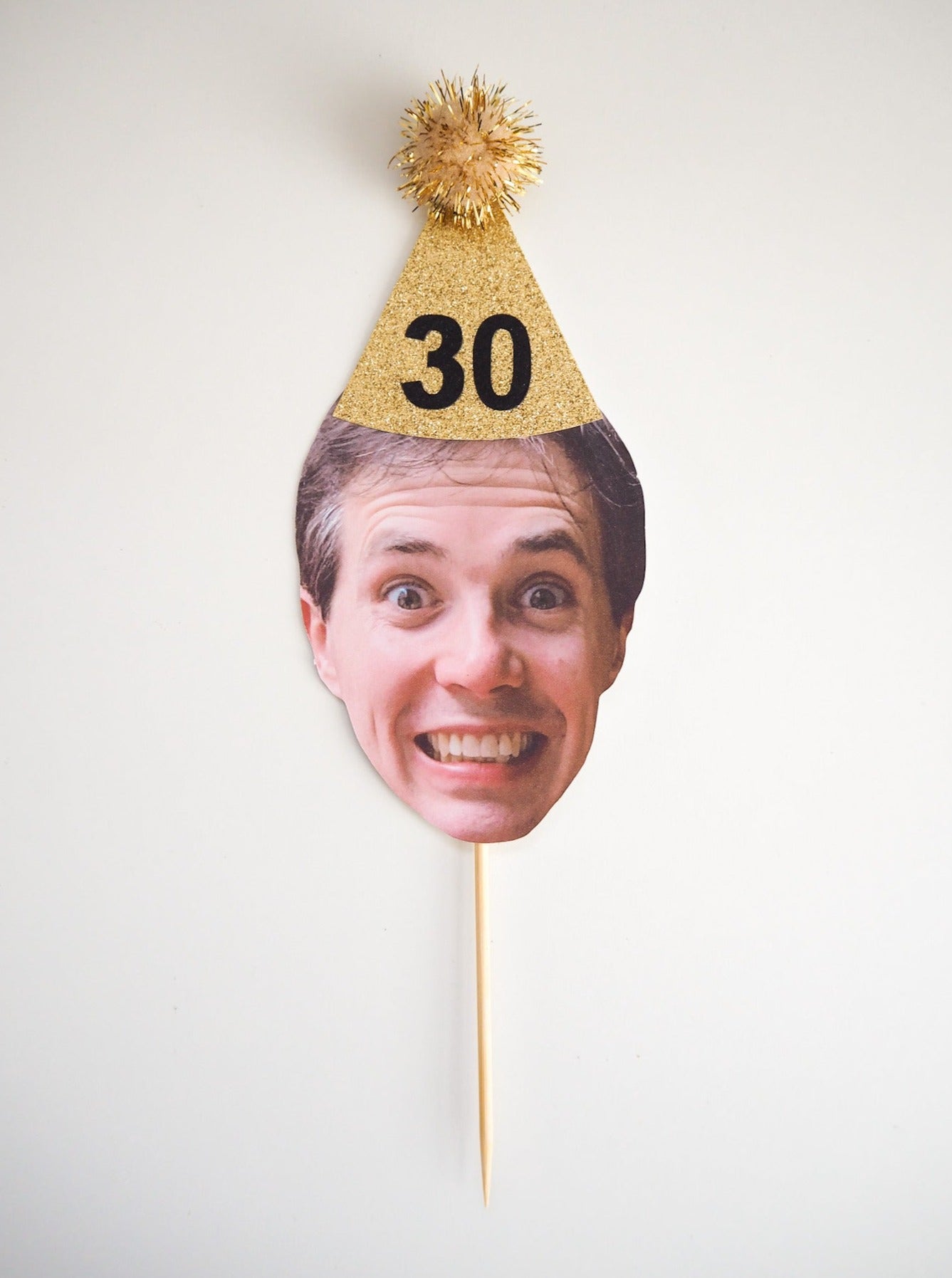 Giant Face Topper - Gold