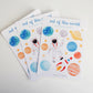 Sticker Sheet - Space