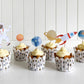 Space Cupcake Topper